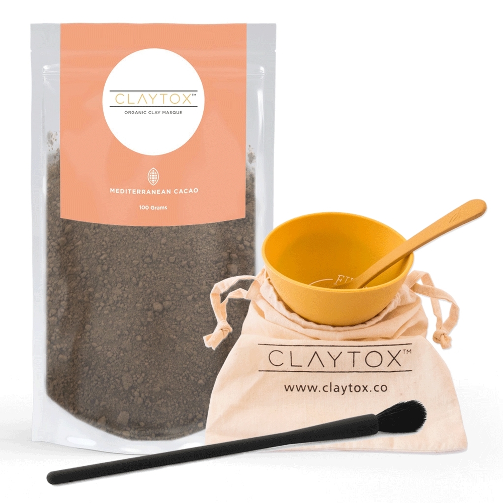 Claytox Mediterranean Cacao Detox Face Masque